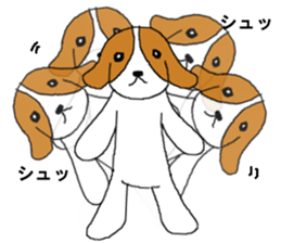 longnose hanaguma(Friends Ver.) sticker #9901256