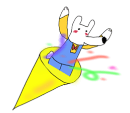 longnose hanaguma(Friends Ver.) sticker #9901258