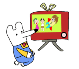 longnose hanaguma(Friends Ver.) sticker #9901279