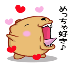 Kyapibara Kansai style sticker #9901301