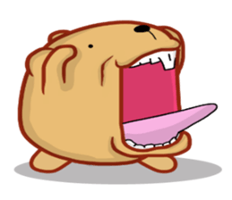 Kyapibara Kansai style sticker #9901307