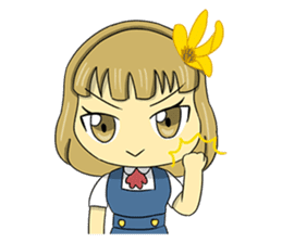 Fifi's Flowers Language Primary Daily 08 sticker #9901613