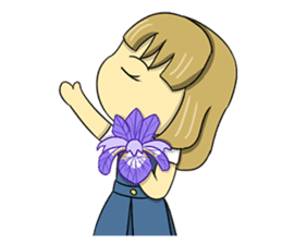 Fifi's Flowers Language Primary Daily 08 sticker #9901623