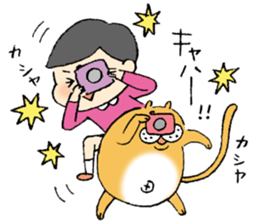 pig cat&me ver.3 sticker #9902289