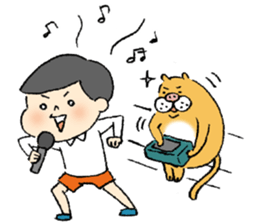 pig cat&me ver.3 sticker #9902297