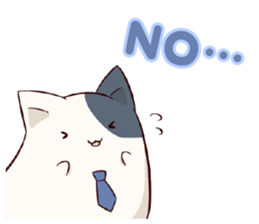 The cat which melts sticker #9902330