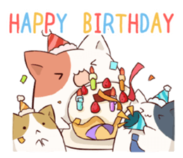 The cat which melts sticker #9902350