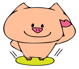 Burilyn  the pig sticker #9902364