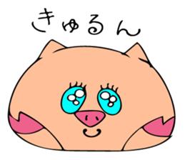 Burilyn  the pig sticker #9902367