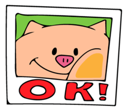 Burilyn  the pig sticker #9902368