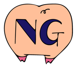 Burilyn  the pig sticker #9902369