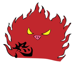 Burilyn  the pig sticker #9902371
