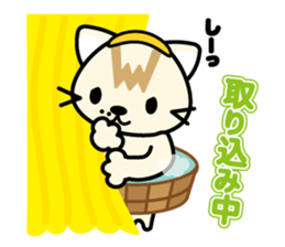 onset cat--graduation sticker #9902791