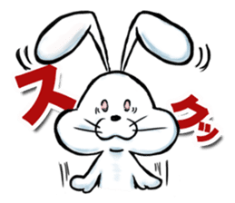 Lop-Eared Rabbits  spinach sticker #9903333