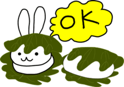 small rabbit2 sticker #9903520