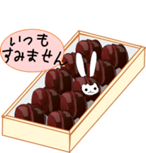 small rabbit2 sticker #9903539