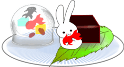 small rabbit2 sticker #9903543