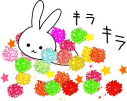 small rabbit2 sticker #9903546