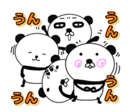 panda+4 sticker #9903924