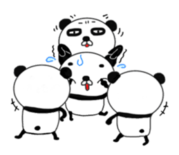 panda+4 sticker #9903930