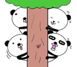 panda+4 sticker #9903942