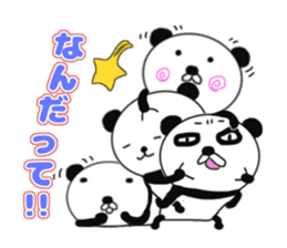 panda+4 sticker #9903950
