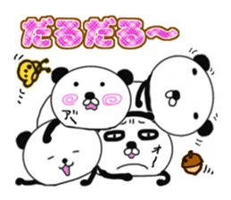 panda+4 sticker #9903956