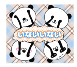panda+4 sticker #9903957