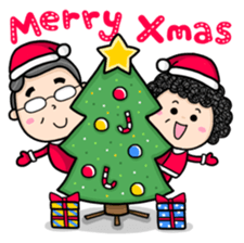 Season's Greetings from Dear Mama Papa sticker #9904389