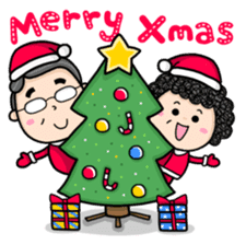 Season's Greetings from Dear Mama Papa sticker #9904389