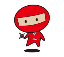 Fuwa ninja Akamaru sticker #9904800