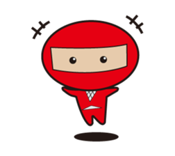 Fuwa ninja Akamaru sticker #9904802