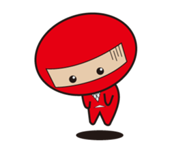 Fuwa ninja Akamaru sticker #9904806