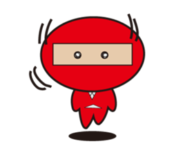 Fuwa ninja Akamaru sticker #9904810