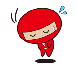 Fuwa ninja Akamaru sticker #9904811