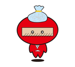 Fuwa ninja Akamaru sticker #9904813