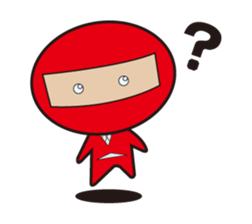 Fuwa ninja Akamaru sticker #9904816