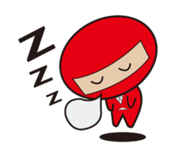 Fuwa ninja Akamaru sticker #9904827