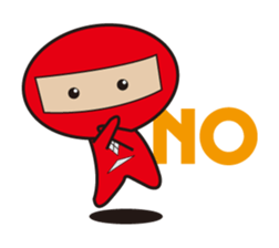 Fuwa ninja Akamaru sticker #9904838