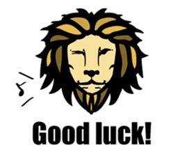 I love Hawaii!Aloha LION sticker #9905528