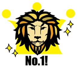 I love Hawaii!Aloha LION sticker #9905529