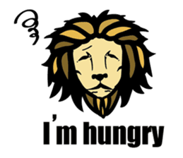 I love Hawaii!Aloha LION sticker #9905531