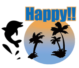 I love Hawaii!Aloha LION sticker #9905539