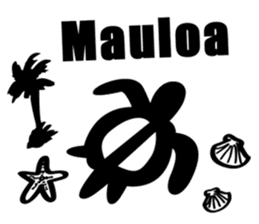 I love Hawaii!Aloha LION sticker #9905554