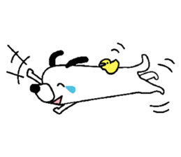 Mameta of dog sticker #9905755