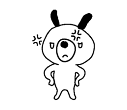 Mameta of dog sticker #9905756