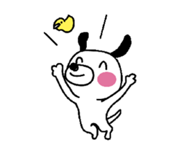 Mameta of dog sticker #9905758