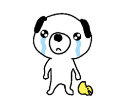 Mameta of dog sticker #9905759