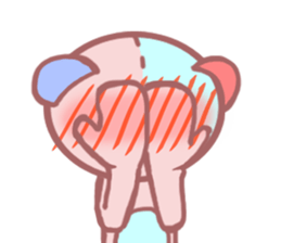 Daily life of a bear ~Basic expression~ sticker #9906456