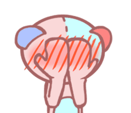 Daily life of a bear ~Basic expression~ sticker #9906456